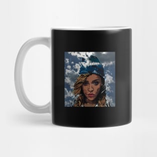 girl hat Mug